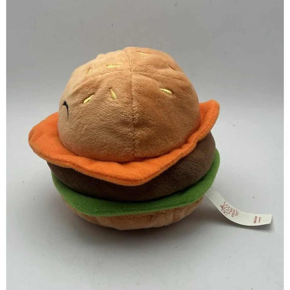 Russ Snackeez Bradley Burger Plush Cheeseburger 5